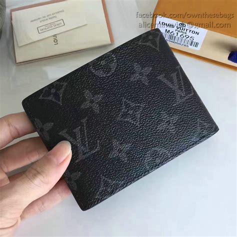 Louis Vuitton Multiple Wallet Monogram Grey 